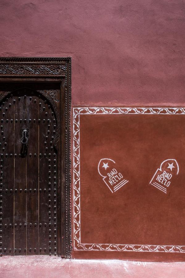 Riad Hel'Lo Marrakesh Buitenkant foto
