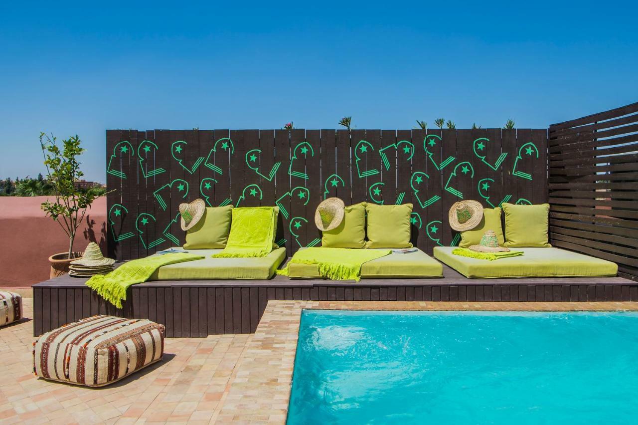Riad Hel'Lo Marrakesh Buitenkant foto
